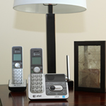 AT&T® DECT 6.0 Cordless Phone with Talking Caller ID and Digital Answering System 